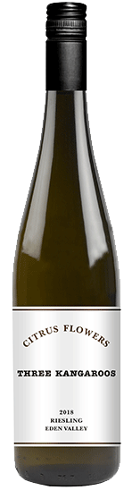 Three Kangaroos Citrus Flowers Eden Valley Riesling